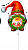 Новогодний набор №01 "Гном" Фетр 1/12    